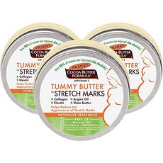 Palmers Cocoa Butter Formula Tummy Butter Balm for Stretch Marks & Pregnancy Skin Care | 4.4 Ounces (Pack of 3), Palmers Cocoa Butter Formula T, 본문참고, 본문참고