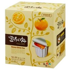 Kotsam 花泉 蜂蜜柚子茶球, 單顆茶球包裝, 韓國原裝進口, 30g, 15入, 1盒