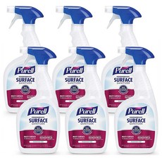 Purell Surface Sanitizer Spray 퓨렐 새니타이저 스프레이 업소용 가정용 32oz(946ml) 6팩, 1개