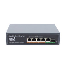 리버네트워크 NEXI(넥시) NX-POE604GS NX832 스위칭허브 (6포트 1000Mbps POE), 1개