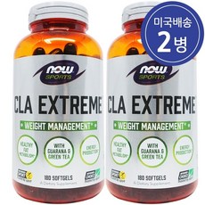 Now Foods 나우푸드 CLA 익스트림 180 소프트젤 2병, 180정