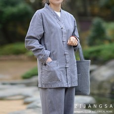 20005 20수스티치V공용한벌 봄가을 생활한복 개량 법복 데일리한복 에콜로지룩 절복
