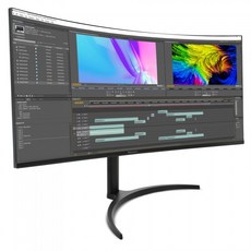 (포) 비트엠 Newsync U400QW 5K 커브드 HDR, 1