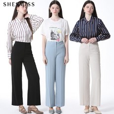 쉬즈미스 히든 버튼 와이드 슬랙스 택가격 148000원