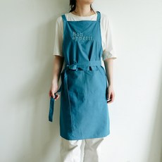심플 컬러 감성 레터링 여름 얇은 방수 앞치마 공방 스튜디오 플라워샵 에이프런