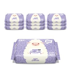 순둥이 소프트메이트 건티슈 프리미엄 휴대용 30매 10팩, 10세트, 60g
