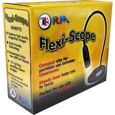 Bee-Bot Flexi-Scope 디지털 USB 키즈 현미경 10X-200X 휴대용 휴대용 미니 레코더 6개의 LED 조명이 있는 카메라, 단일옵션