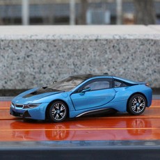 라스타 BMW I8 도어오픈 카 다이캐스트, 블루