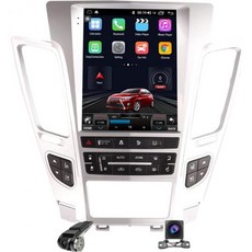 Hoe Nilsa Android 13 Car Stereo Radio for Cadillac CTS 2007-2012 Dash Headunit Multimedia Player 9., silvery Octa-core 4G RAM + 64G