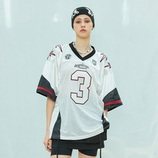 9/30 예약배송 라티젠 L9 BIG NUMBER FOOTBALL TOP WHITE