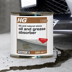 HG세제 Oil & grease stain 오일얼룩제거제 250ml 주차장 구리스흡수제 대리석오일흡수제, 1개