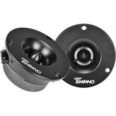슈퍼카 자동차 스피커 차량용 Timpano TPTST3 3.75인치 슈퍼 트위터 블랙 4옴 500와트 피크 105dB Bullet 1 in Voice Coil Pro Car S, ST3 BLACK 3.75