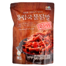 튜립국물닭발 400gX10팩(국내산)(매운국물닭발), 10팩, 400g