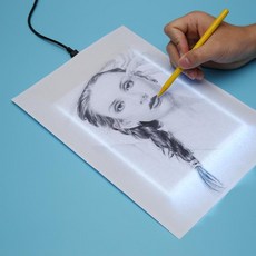 A5 디지털 그리기 태블릿 led 라이트 박스 그래픽 태블릿 패드 추적 그래픽 태블릿 복사 보드 usb 그림 테이블 쓰기 패드, 3-Brightness