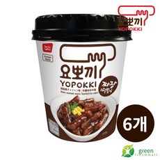 요뽀끼 짜장떡볶이 120g 6개
