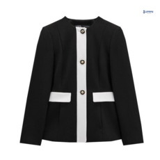 자라버튼텍스처드재킷