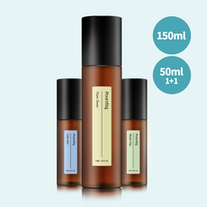 푸리티 토일렛퍼퓸(150ml+50ml+50ml) 3종 세트, 우든페이지 150ml, 우든페이지 50ml, 플라워샤워 50ml, 1개