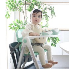 오뉴디 아기 휴대용 부스터 의자 신생아, 그레이