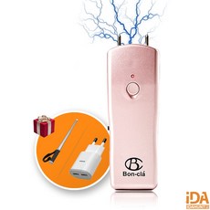 호신용 전기충격기 초강력 국산 비허가 여친선물 아이다헌트 본끌레 B1+충전패키지포함, 1개, 핑크 1개, 핑크