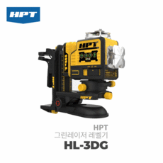 HPT 3D 충전 레이저 레벨 세트 2.6Ah HL-3DG 디월트 베터리 그린 10.8V 호환 DCE0825 레이져수평
