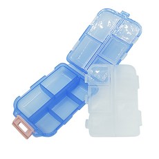 휴대용 약통 10구 알약통 약케이스 약소분통 2단
