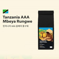 위필커피 탄자니아 AAA 음베아 룽구웨 스페셜티 원두커피