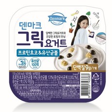 동원 덴마크 꺾어먹는 그릭 요거트 프로틴초코&유산균볼 133g x 4개, 상세 설명 참조