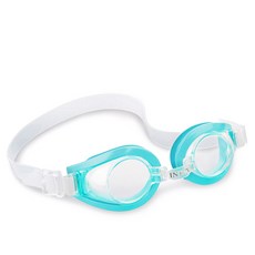 [해외 직송]뉴타임즈 수경 물안경 어린이 수영경 안개방지 물대형 아기 물안경 XZ40 A21, 07 블루