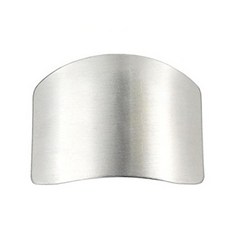 스테인리스 스틸 손가락 보호대 안전한 야채 절단 손 방지 가드 주방 도구 액세서리, 1개