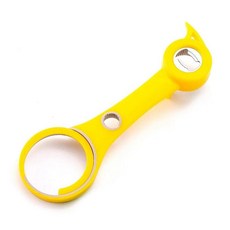 휴대용 수동 병따개 캔 따개 세련되고 주방 도구 뚜껑, 2. yellow, 1개