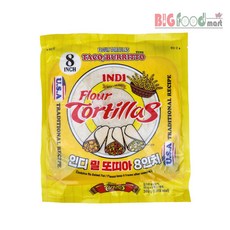 인디 밀 또띠아 8인치 360g, 300g, 1개