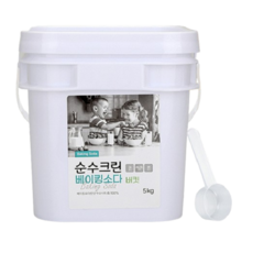 순수크린 베이킹소다 버킷 5KG 프리미엄 1등급원료, 1개