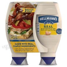 [1+1]헬만스 리얼 리본 크리미 마요네즈 HELLMANN