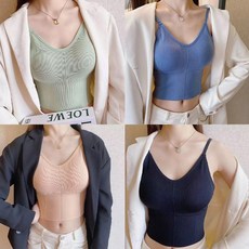 골지 끈나시 브라렛 6color/노와이어