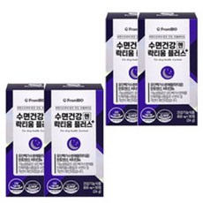 프롬바이오 수면건강엔 락티움플러스, 1세트, 800mg*30정*4박스*4개월