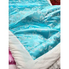 원앙금침 황금복 이불 전통 황제 복고 행운 비단, 빨강 축복 100x200cm 면 5파운드