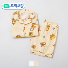 N도착 리락쿠마) 반팔 파자마_SPPPE25KU9261196