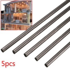 항공기 매트로드 도구에 대한 5pcs 2x500mm 탄소 섬유 라운드 막대