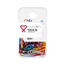 286 동셀링 / 칼라크립 (PP-1200)-(oen) 짚클립 페이퍼클립 실버크립 일반크립(클립)