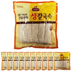 대상 쉐프원 생칼국수 1kg x 10봉지, 10개