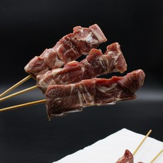 프리미엄 대왕 양꼬치 램 양고기 캠핑 바베큐 음식, 대왕양꼬치 350g (약5꼬치), 350g, 1개