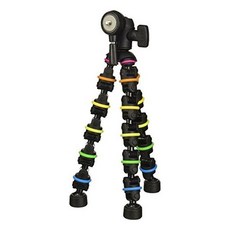 360 회전 볼 헤드가있는 폴라로이드 스냅 및 랩 Flexi 컬러 삼각대-유연한 척추와 같은 다리 및 고무 처리 된 발로 끝없는 굴곡 능력 및 확실한 그립, 본상품선택