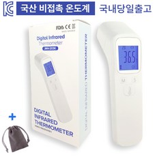 블루온 국산 비접촉 온도계 가정용 업소용 온도 측정기,