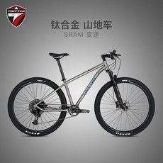 입문용 MTB 산악 새로운 성인 티타늄 합금 산악 자전거 가변 속도 148mm 크로스 컨트리 레이싱