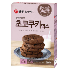 큐원 홈메이드 초코쿠키믹스, 300g, 36개