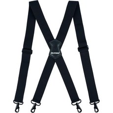 MELOTHOUG 남성 멜로터프 1.52인치 와이드 멜빵 풀 엘라스틱 X 스냅 후크 백