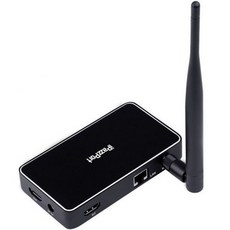 [해외] 무선 ap 기능 화면 공유 어댑터 스캔 qr 코드 화면 어댑터 hdmi + 네트워크 케이블 인터페이스 금속 소재 오디오, Screen Adapter