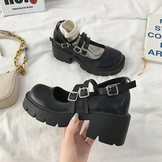 라오농 꼬마 구두녀 일본식 송편에 통굽 빈티지 단화 +d2505LL