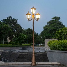 공원 조명등 정원 공원조명등 야외 램프 옥외 태양충전 태양광, 1개
