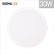 LED다운라이트 원형 30W 주광색 8인치 인테리어 매입등 시그마, 1개